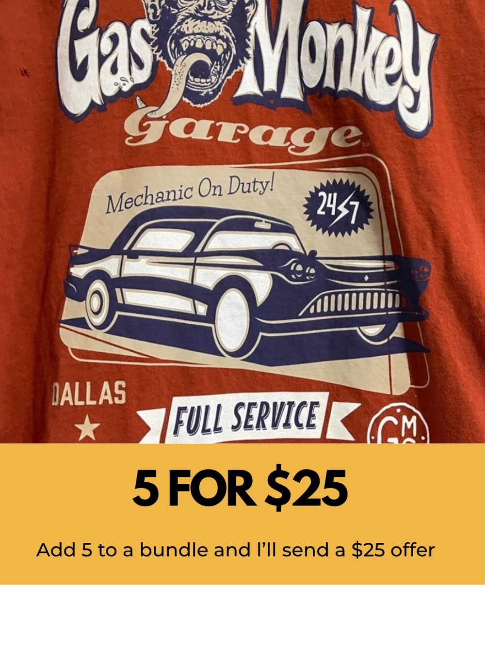 Men's Rust Graphic T-Shirt